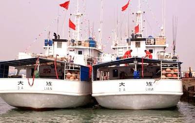 四船齐发 大连金广渔业开启远洋捕捞金枪鱼之旅